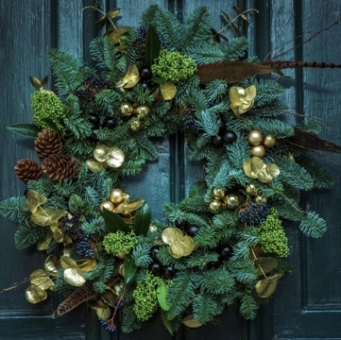 Deluxe Christmas Wreath Making