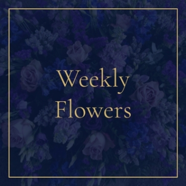 Weekly Flowers